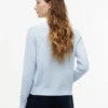 Cardigan din jersey de bumbac organic
