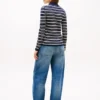 Cardigan polo slim fit din amestec de lână și mătase Cardigan polo slim fit din amestec de lână și mătase