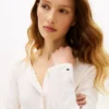 Cardigan tip tricou Pointelle Cardigan tip tricou Pointelle