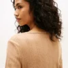 Cardigan tip tricou Pointelle Cardigan tip tricou Pointelle