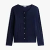 Cardigan tip tricou Pointelle Cardigan tip tricou Pointelle
