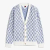 Cardigan Tommy Jeans cu croială lejeră și model în carouri