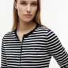 Cardigan ușor cu dungi Cardigan ușor cu dungi