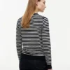 Cardigan ușor cu dungi Cardigan ușor cu dungi