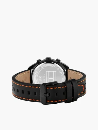 Ceas cronograf cu curea din piele de 40 mm
