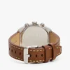 Ceas cronograf cu curea din piele de 40 mm