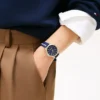 Ceas cu curea cu dungi caracteristice de 34 mm Ceas cu curea cu dungi caracteristice de 34 mm