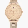 Ceas cu plasă și monogramă de 36 mm
