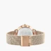 Ceas cu plasă și monogramă de 36 mm