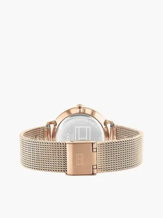 Ceas cu plasă și monogramă de 36 mm