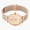 Ceas cu plasă și monogramă de 36 mm