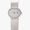 Ceas cu plasă ovală de 25 mm cu accente de cristal
