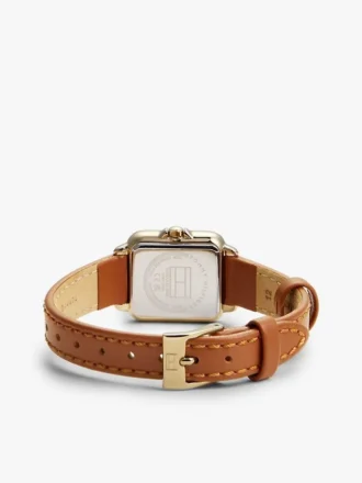 Ceas elegant cu curea din piele de 24 mm Ceas elegant cu curea din piele de 24 mm