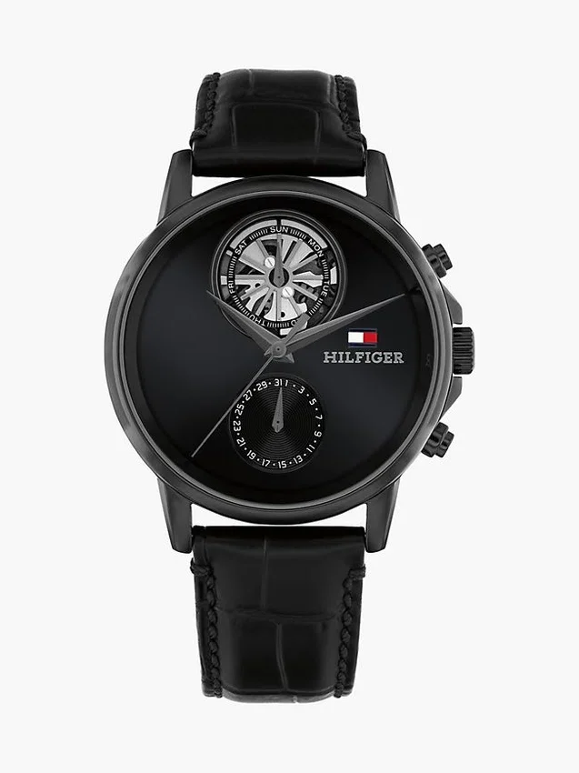 Ceas elegant cu curea din piele de 40 mm Ceas elegant cu curea din piele de 40 mm
