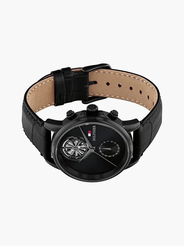 Ceas elegant cu curea din piele de 40 mm Ceas elegant cu curea din piele de 40 mm