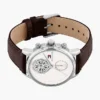 Ceas elegant cu curea din piele de 40 mm