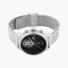 Ceas elegant cu curea din plasă de 40 mm