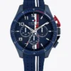 Ceas sport de 46 mm cu curea din silicon