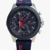 Ceas sport de 46 mm cu curea semnată