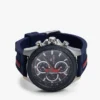 Ceas sport de 46 mm cu curea semnată