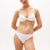Chiloți bikini cu logo repetat