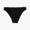 Chiloți bikini cu logo repetat