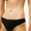 Chiloți bikini cu logo repetat