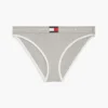 Chiloți bikini din bumbac elastic cu nervuri
