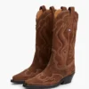 Cizme de cowboy din piele de căprioară Tommy Jeans Cizme de cowboy din piele de căprioară Tommy Jeans
