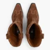 Cizme de cowboy din piele de căprioară Tommy Jeans Cizme de cowboy din piele de căprioară Tommy Jeans