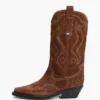 Cizme de cowboy din piele de căprioară Tommy Jeans Cizme de cowboy din piele de căprioară Tommy Jeans