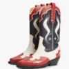 Cizme de cowboy din piele Tommy Jeans Blugi Cizme de cowboy din piele Tommy Jeans Blugi