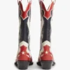 Cizme de cowboy din piele Tommy Jeans Blugi Cizme de cowboy din piele Tommy Jeans Blugi