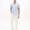 Cămașă cu dungi din seersucker, croială regular Cămașă cu dungi din seersucker, croială regular