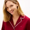 Cămașă de dormit din flanel cu model în zig-zag Cămașă de dormit din flanel cu model în zig-zag