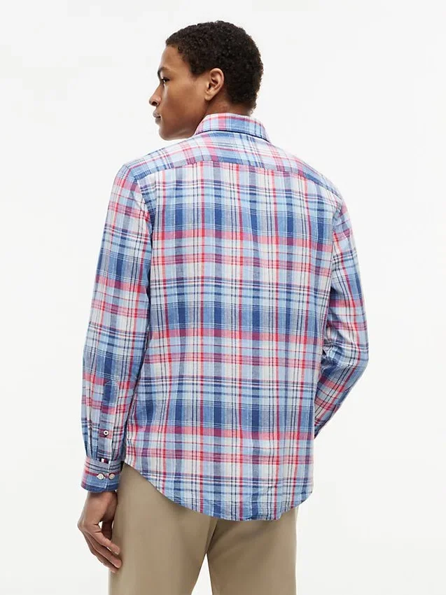 Cămașă din amestec de in cu croială regular Cămașă din amestec de in cu croială regular
