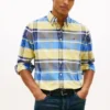 Cămașă din bumbac Oxford elastic, cu imprimeu în carouri, croială regular Cămașă din bumbac Oxford elastic, cu imprimeu în carouri, croială regular