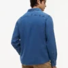 Cămașă din denim cu model waffle vopsită în indigo Cămașă din denim cu model waffle vopsită în indigo