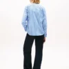 Cămașă din poplin cu dungi Tommy Jeans
