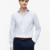 Cămașă elegantă cu dungi THFlex, croială regular