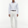 Cămașă elegantă cu dungi THFlex, croială slim