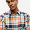 Cămașă Madras Oxford cu croială regular Cămașă Madras Oxford cu croială regular