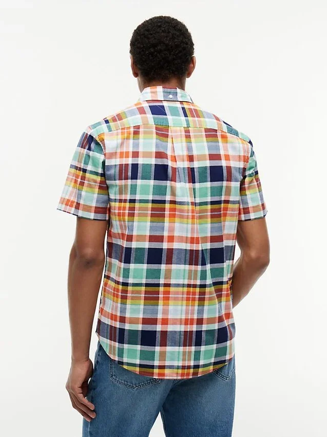 Cămașă Madras Oxford cu croială regular Cămașă Madras Oxford cu croială regular