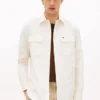 Cămașă oversize din twill periat, croială regular