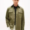 Cămașă oversize din twill slub cu croială regular Cămașă oversize din twill slub cu croială regular