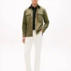 Cămașă oversize din twill slub cu croială regular Cămașă oversize din twill slub cu croială regular
