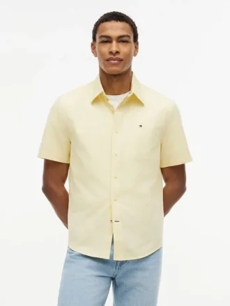Cămașă Oxford cu mânecă scurtă, croială regular pentru pantaloni scurți