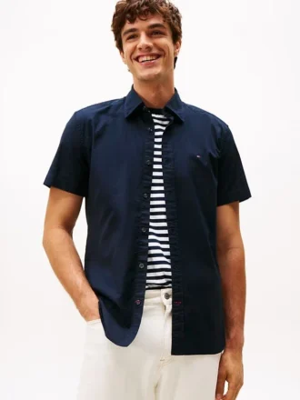 cma oxford cu mnec scurt croial regular pentru pantaloni scuri 1 5 330x440 - Cămașă Oxford cu m&acirc;necă scurtă, croială regular pentru pantaloni scurți