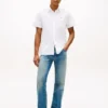 Cămașă Oxford cu mânecă scurtă, croială regular pentru pantaloni scurți Cămașă Oxford cu mânecă scurtă, croială regular pentru pantaloni scurți