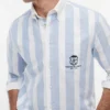 Cămașă Oxford cu monogramă și croială clasică